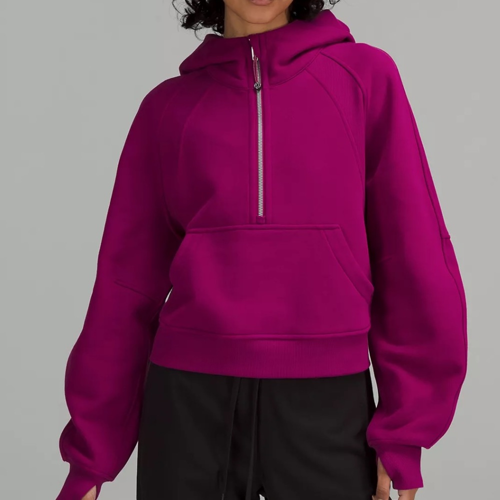 free shipping! - lululemon scuba half zip hoodie!